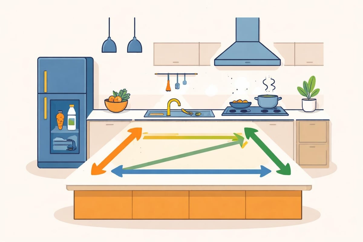 Küchenarbeitsdreieck