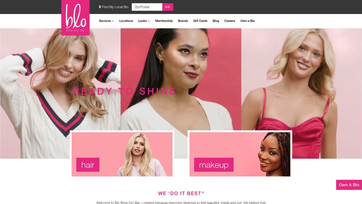 7 Best Blow Dry Near Me Spots for Gorgeous Hair in 2025 - Blo Blow Dry Bar, Nationwide