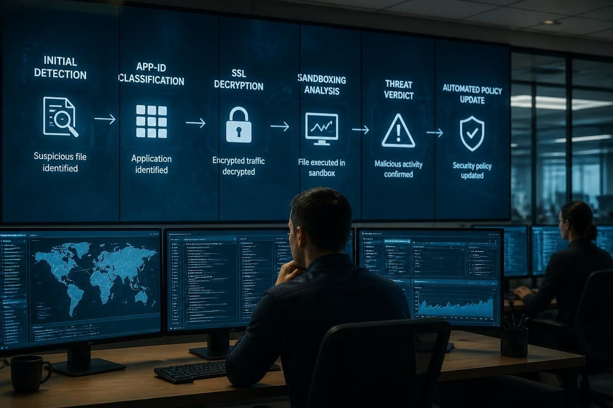 Threat prevention workflow