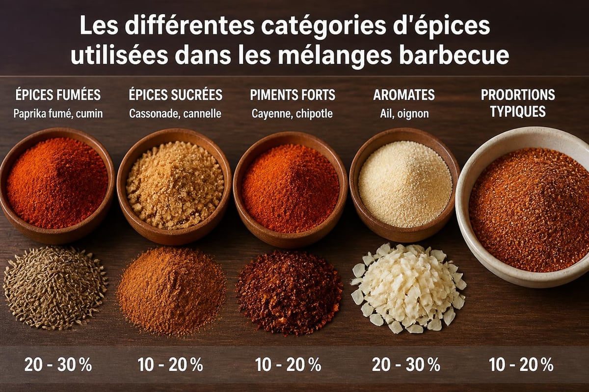 Composition des épices barbecue