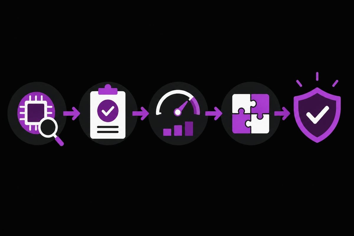 Component validation workflow