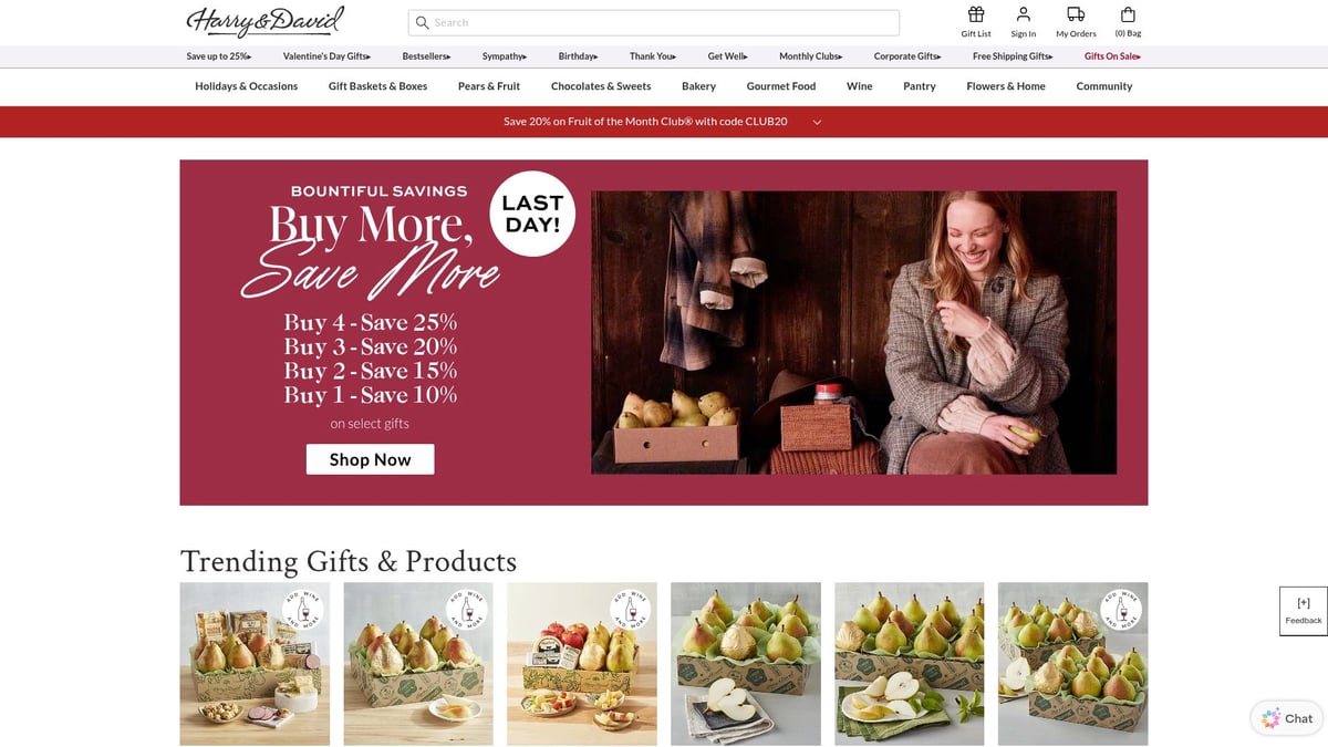 10 Amazing Food Gift Ideas For Christmas in 2026 - Harry & David: Signature Holiday Gift Baskets