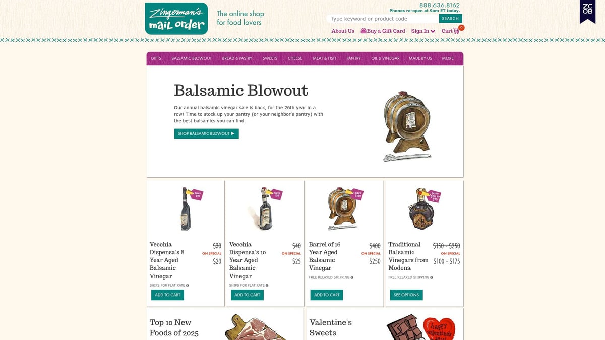 10 Amazing Food Gift Ideas For Christmas in 2026 - Zingerman’s: Classic Deli Gift Boxes