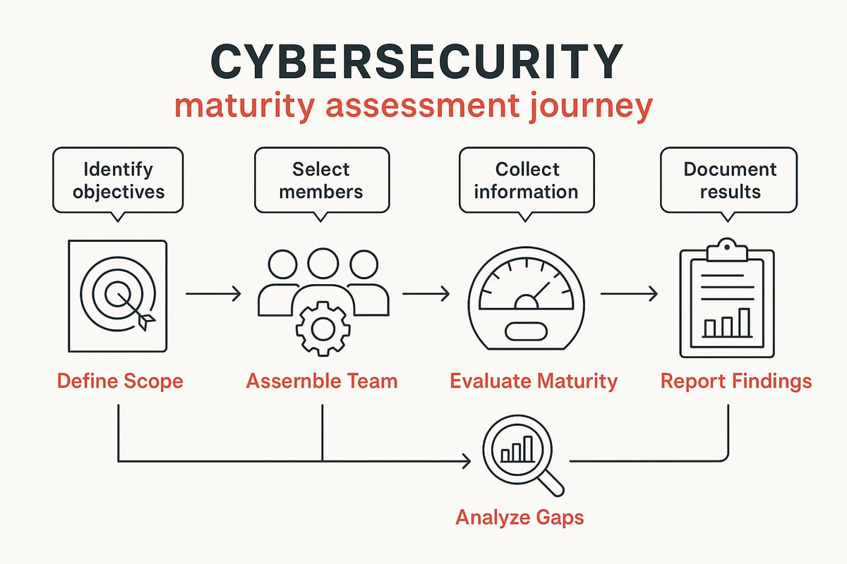 Step-by-Step Cybersecurity Maturity Assessment Process
