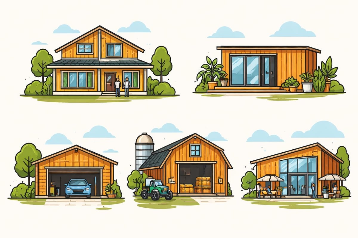 Timber frame building applications
