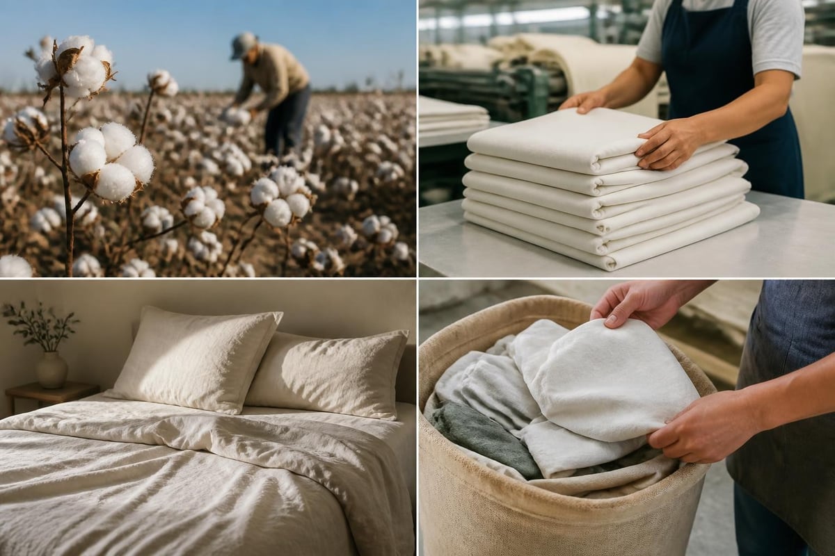 Sustainable bedding lifecycle