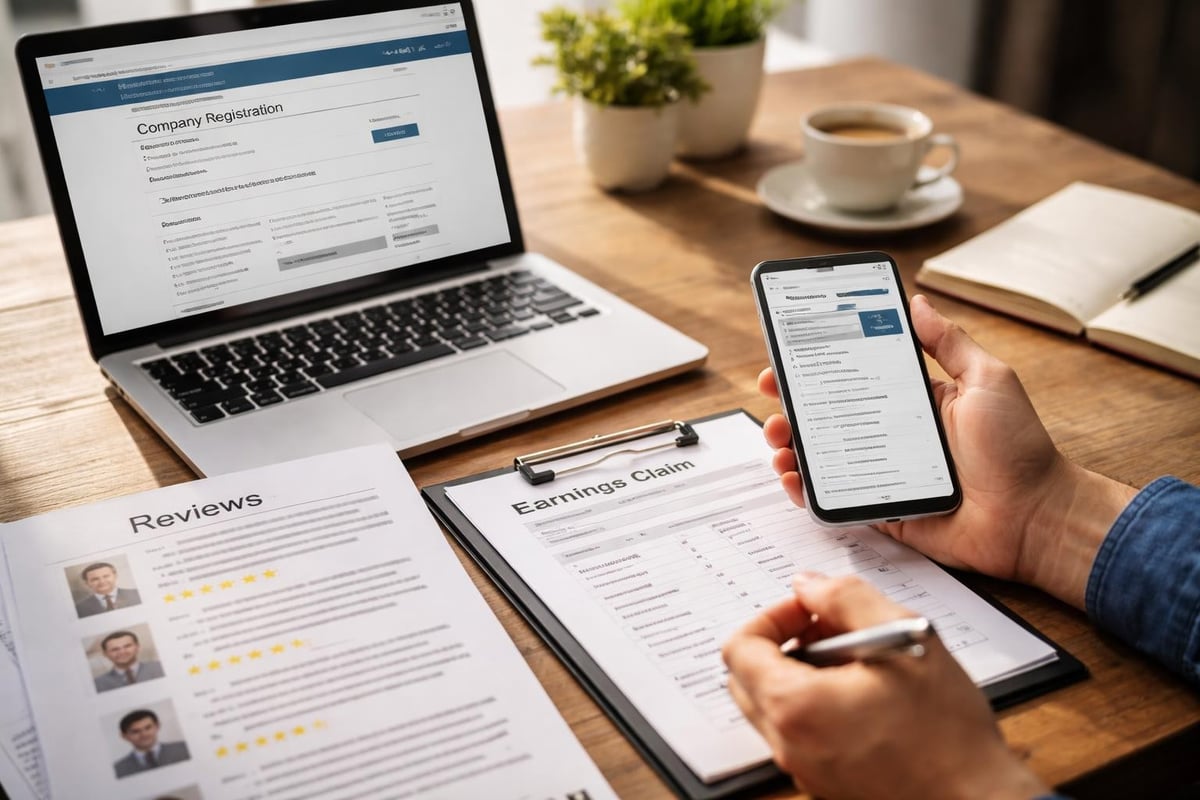 Legitimate income verification checklist