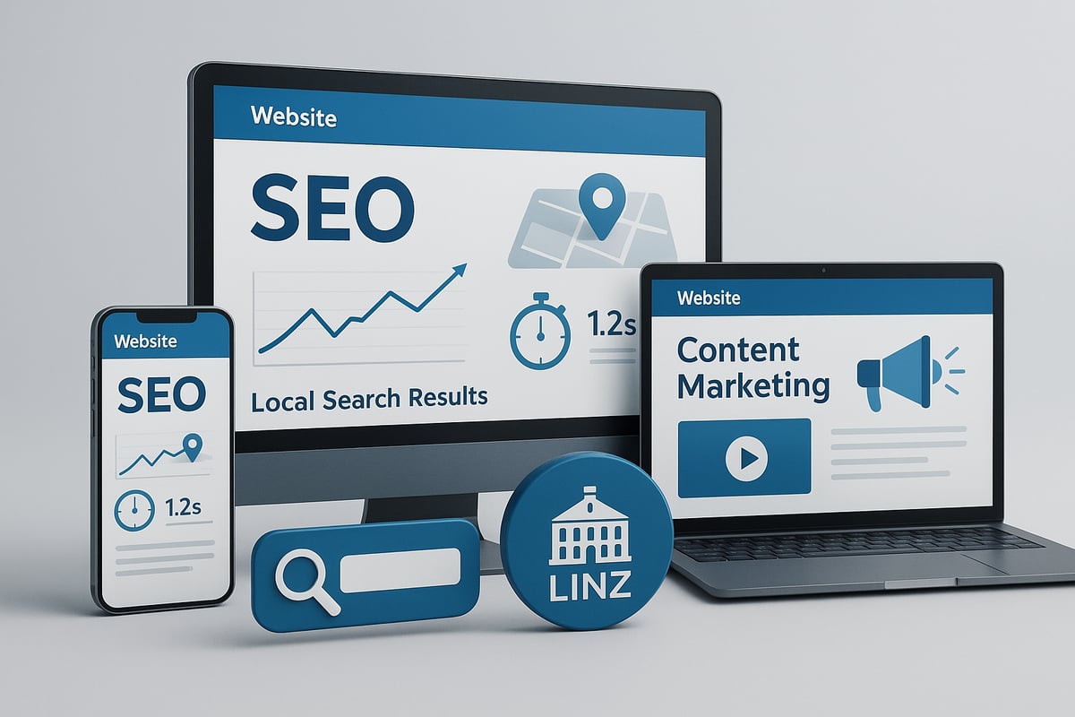 Suchmaschinenoptimierung (SEO) für Linzer Websites 2026