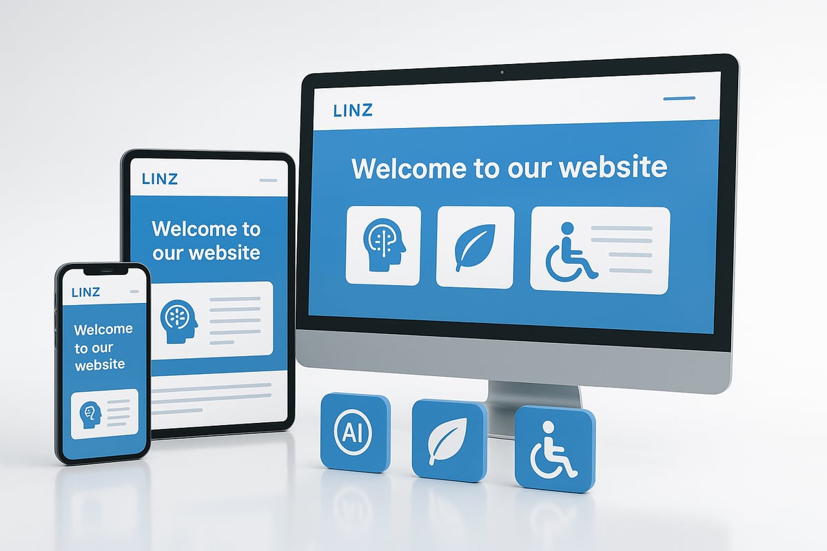 Die wichtigsten Webdesign-Trends 2026 in Linz