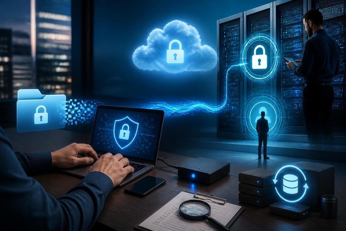 Multi-layer security in ISO cloud