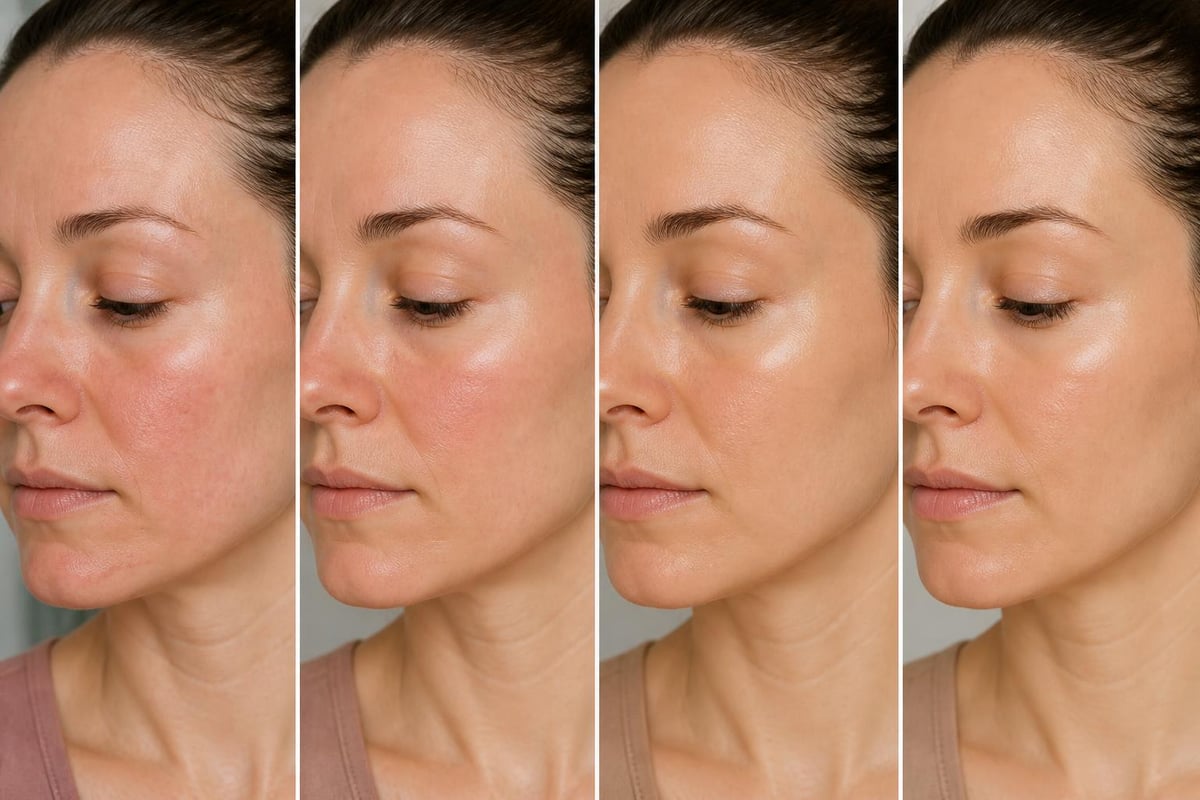 Magnesium skin transformation timeline