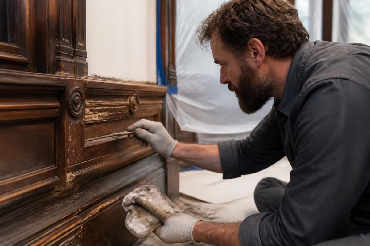 Woodwork restoration techniques