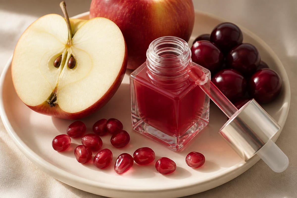 Tinted lip oil ingredient benefits