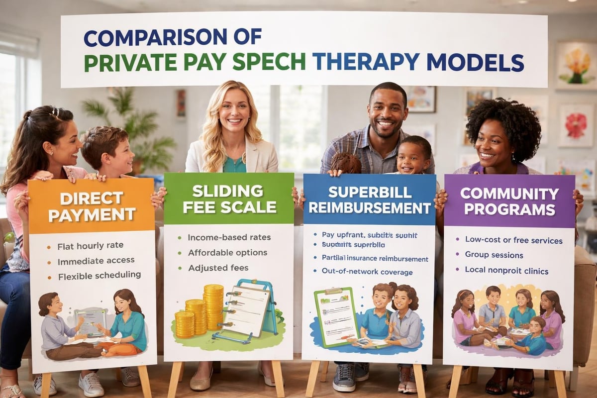 Speech therapy payment structures