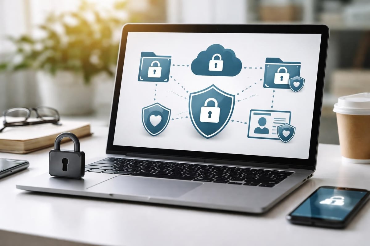Data security workflow for photo booth apps