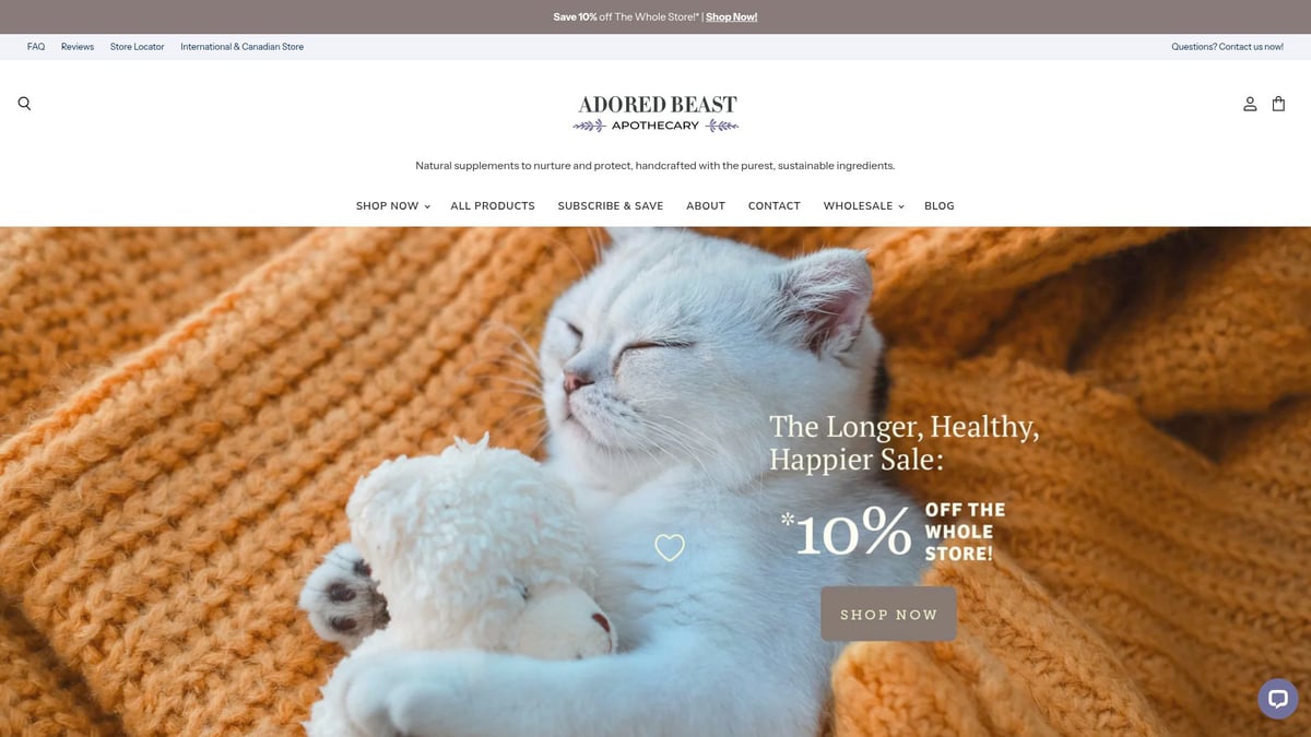 7 Essential Immune System Booster For Dogs in 2026 - Adored Beast Apothecary Healthy Gut | Pre & Probiotic Powder