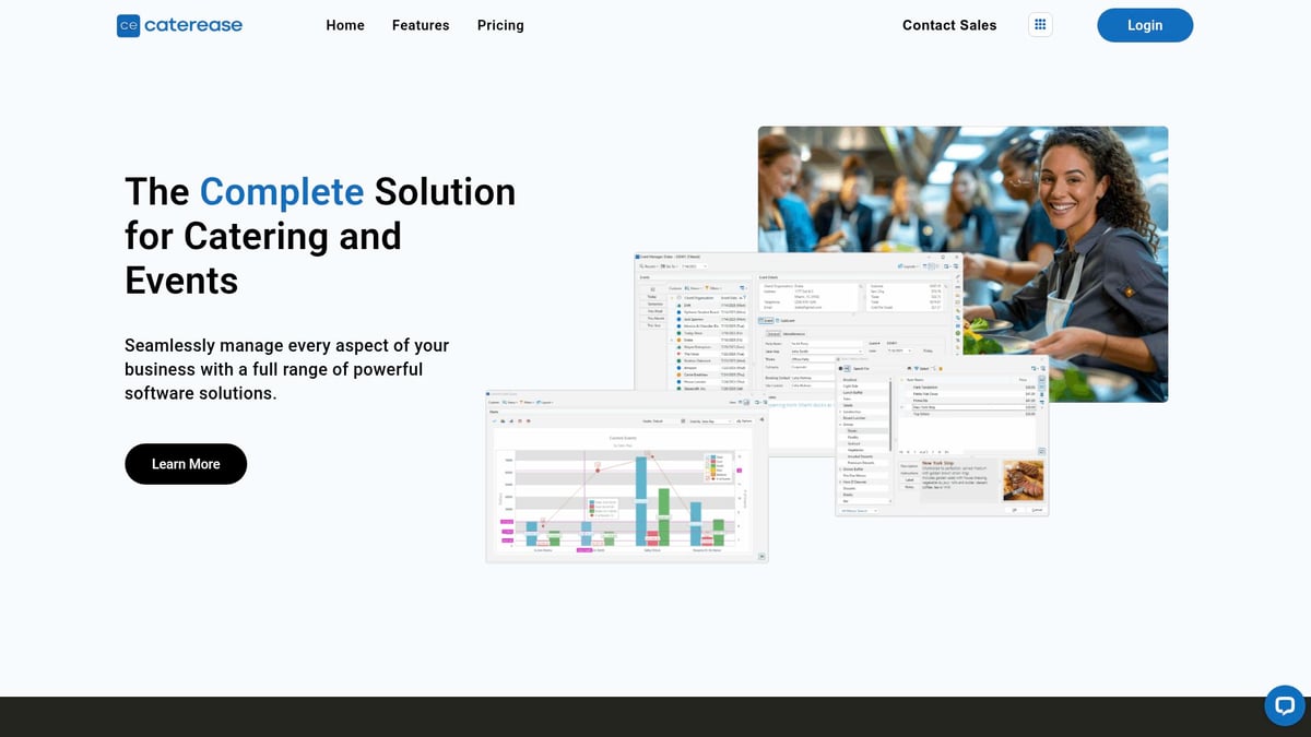 8 Beste Catering Services Software Lösungen 2025 - Caterease