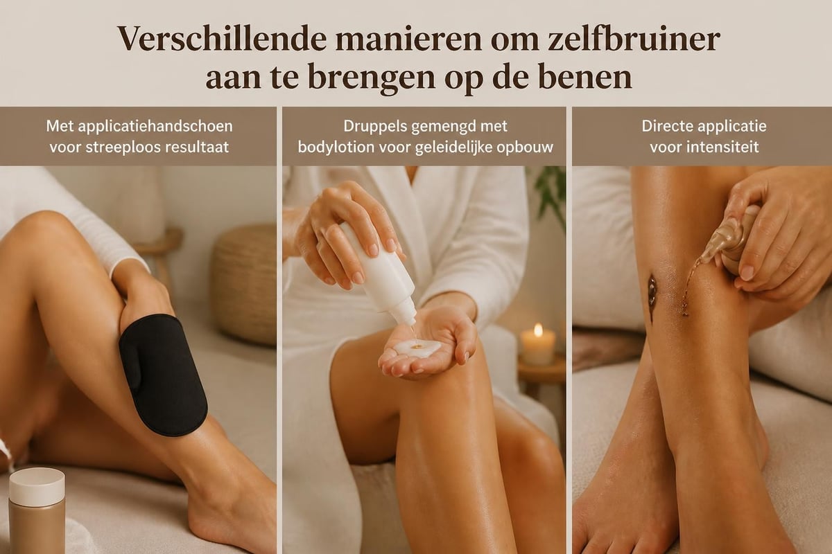Applicatiemethoden voor zelfbruiner