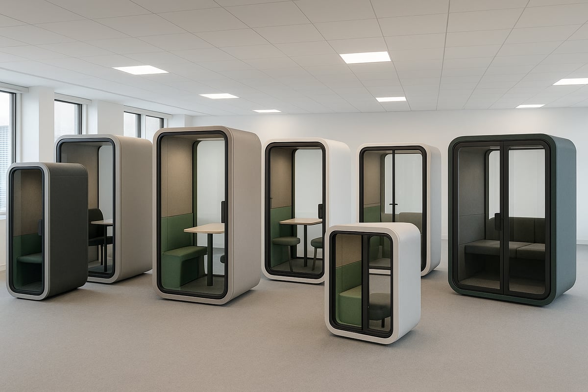 7 Best Soundproof Pods for Office in 2025