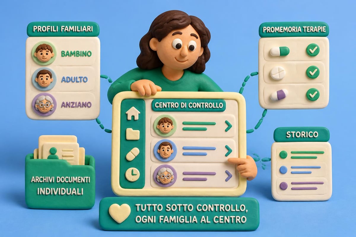 Gestione multi-profilo familiare