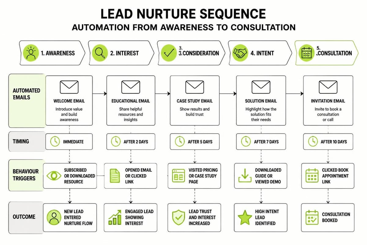 Marketing automation workflow