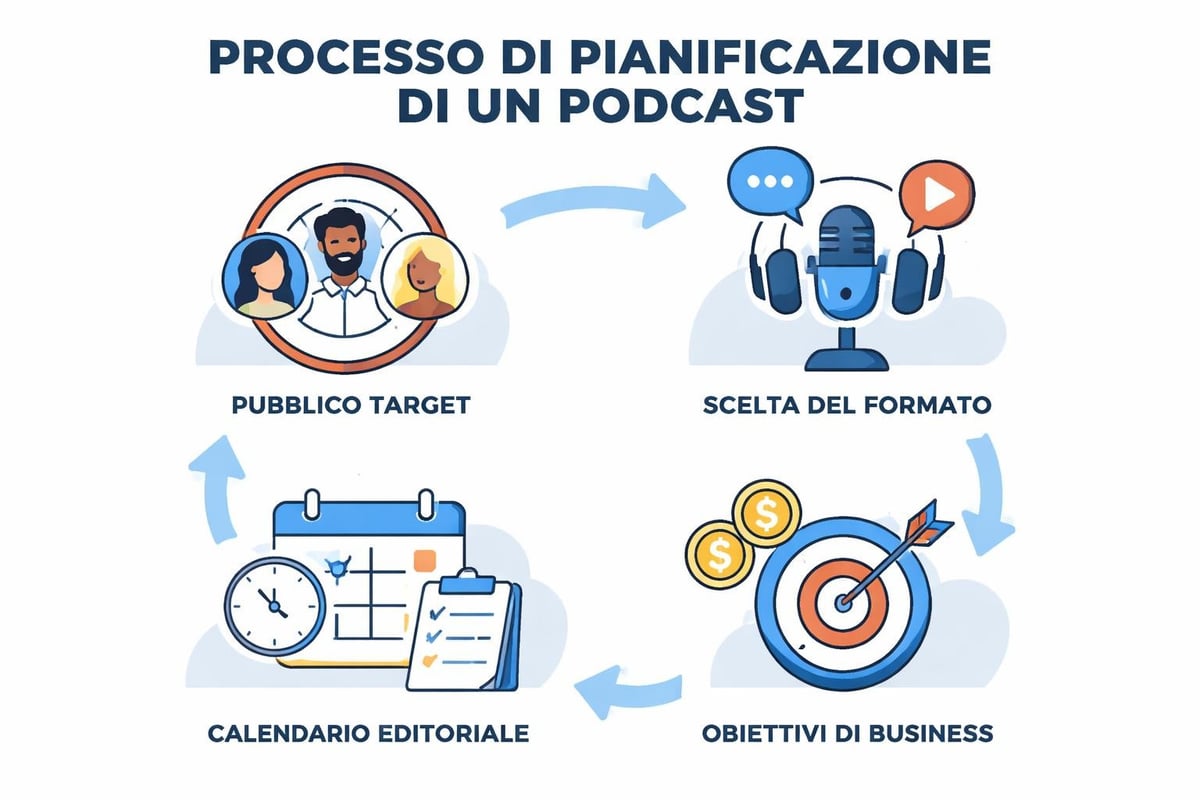 Fasi di pianificazione podcast