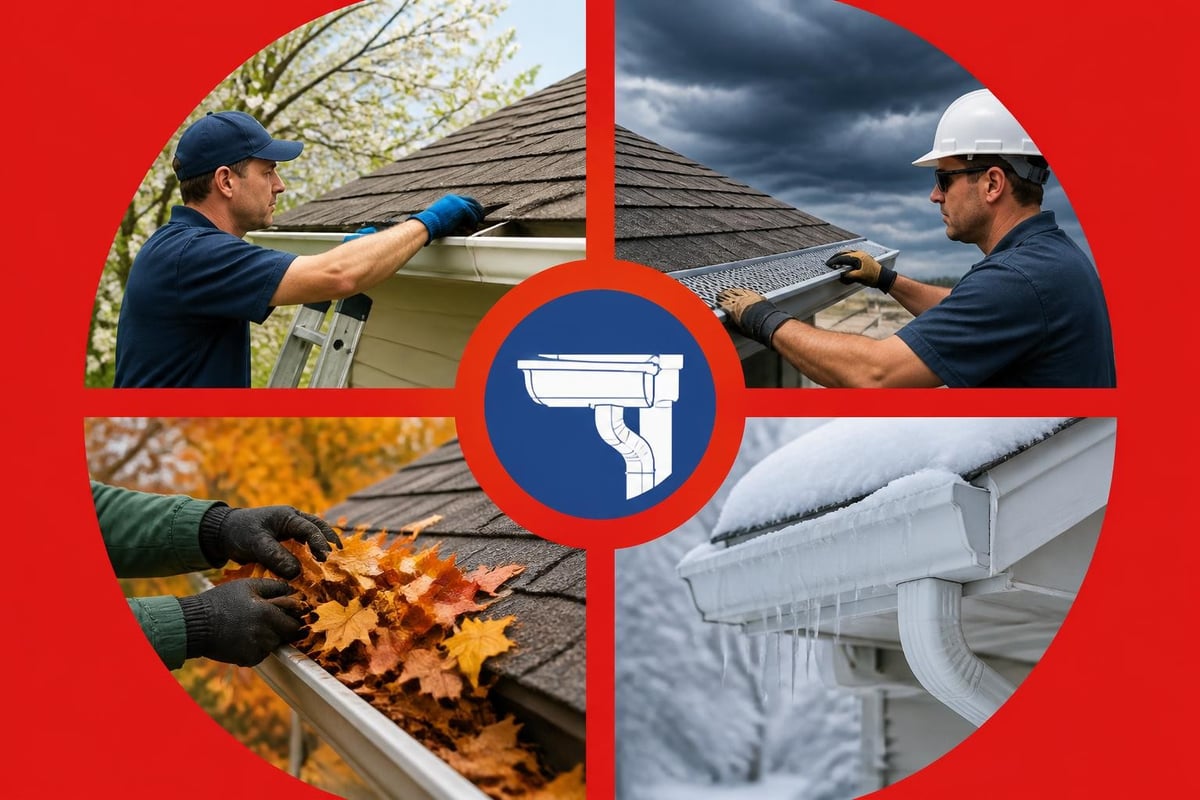 Gutter maintenance schedule