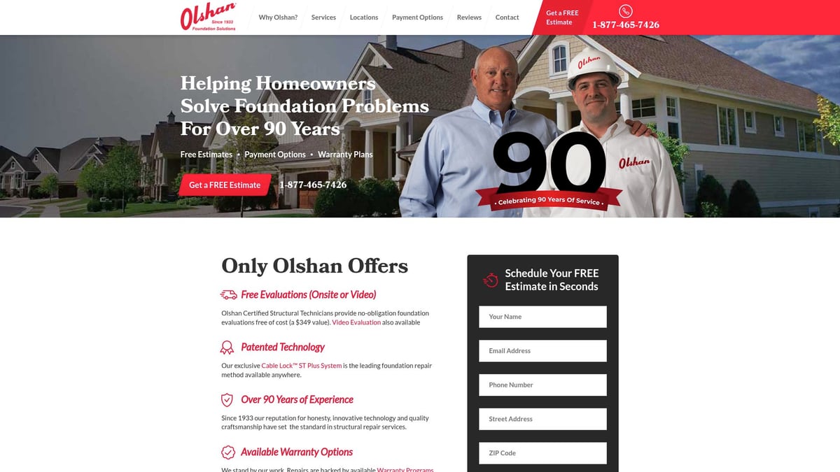 7 Essential Foundation Crack Repair Contractors for 2026 - Olshan Foundation Solutions