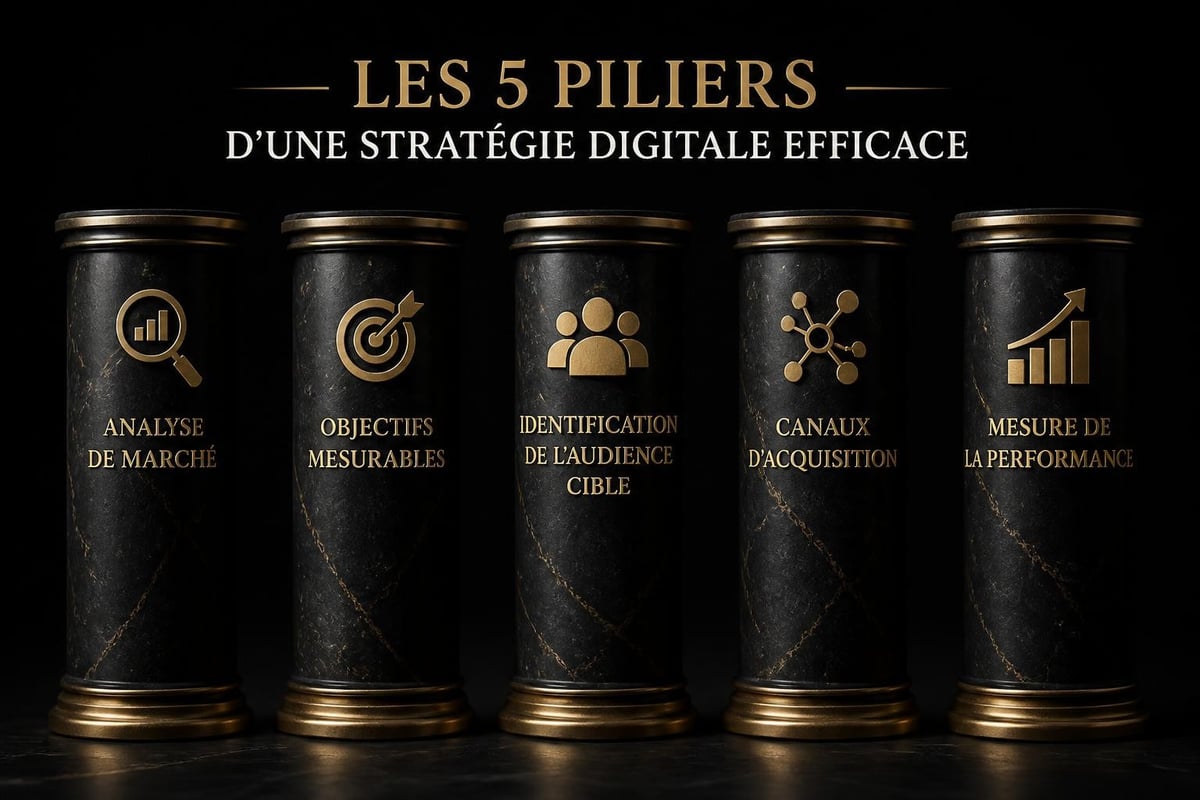 Digital strategy components