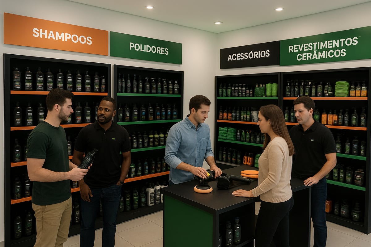 Como Escolher a Loja de Produtos de Detalhe Automóvel Ideal