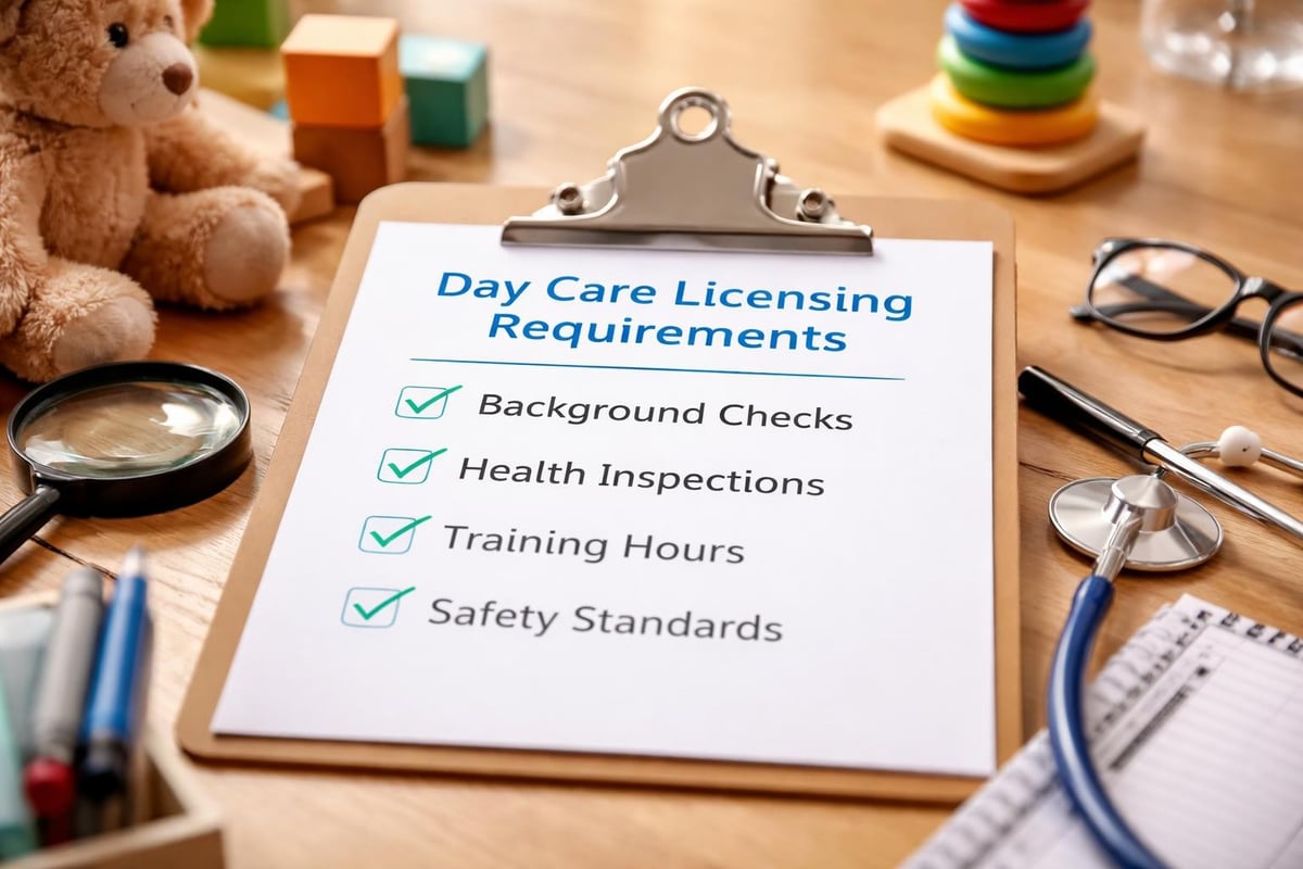Day care home licensing requirements