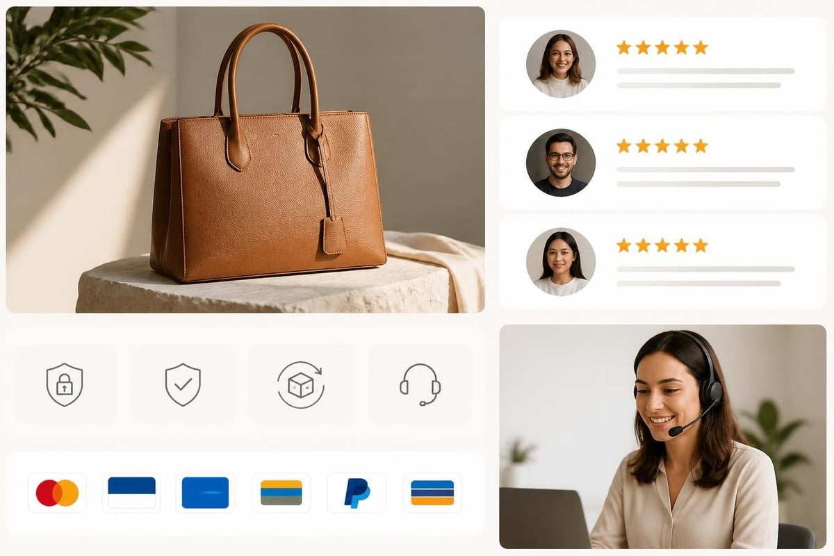 Vertrauenselemente E-Commerce