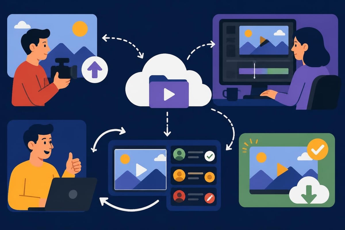 Editor collaboration workflow