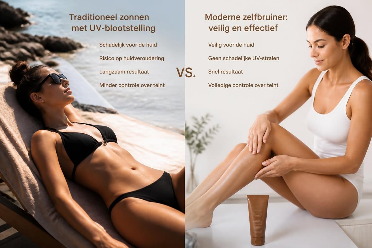 Voordelen van zelfbruiner versus zonnen