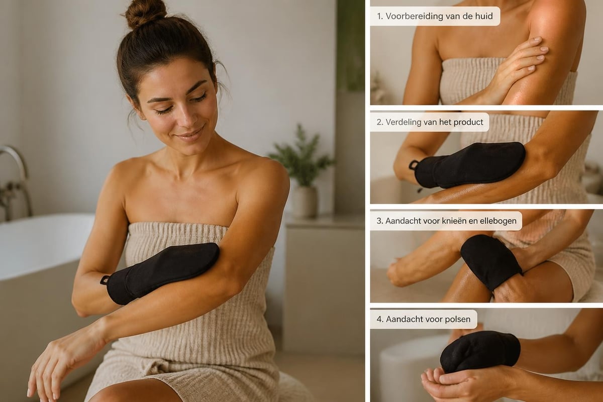 Stappen voor streepvrije applicatie