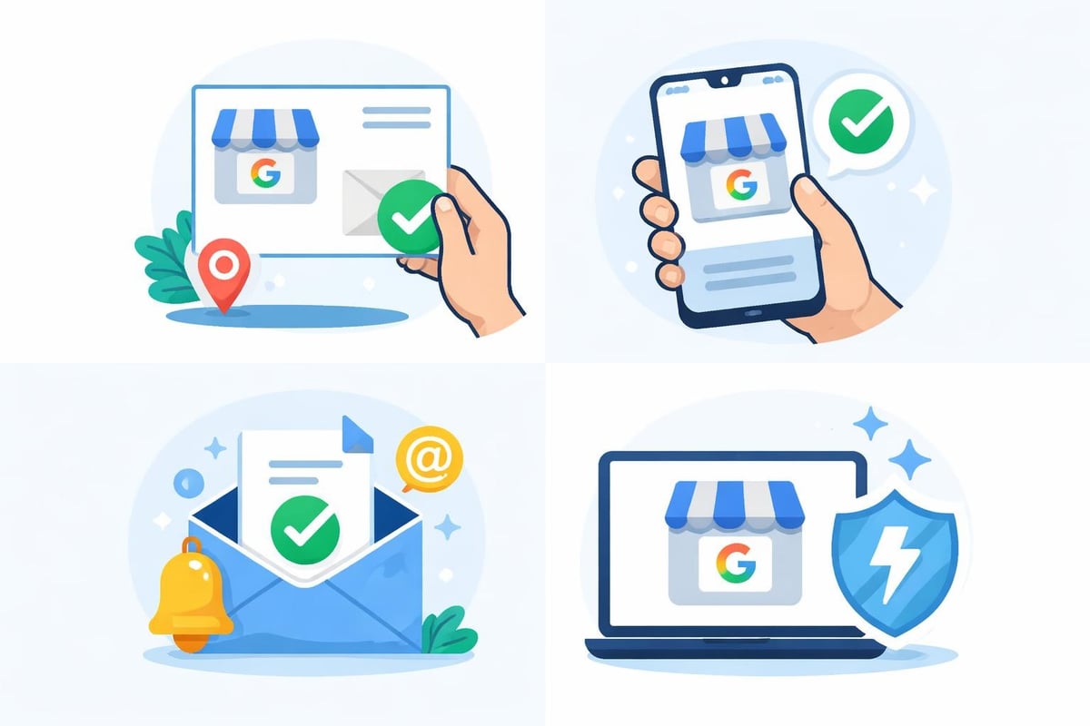 Google My Business verification methods