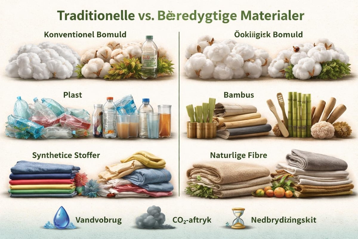 Materialesammenligning