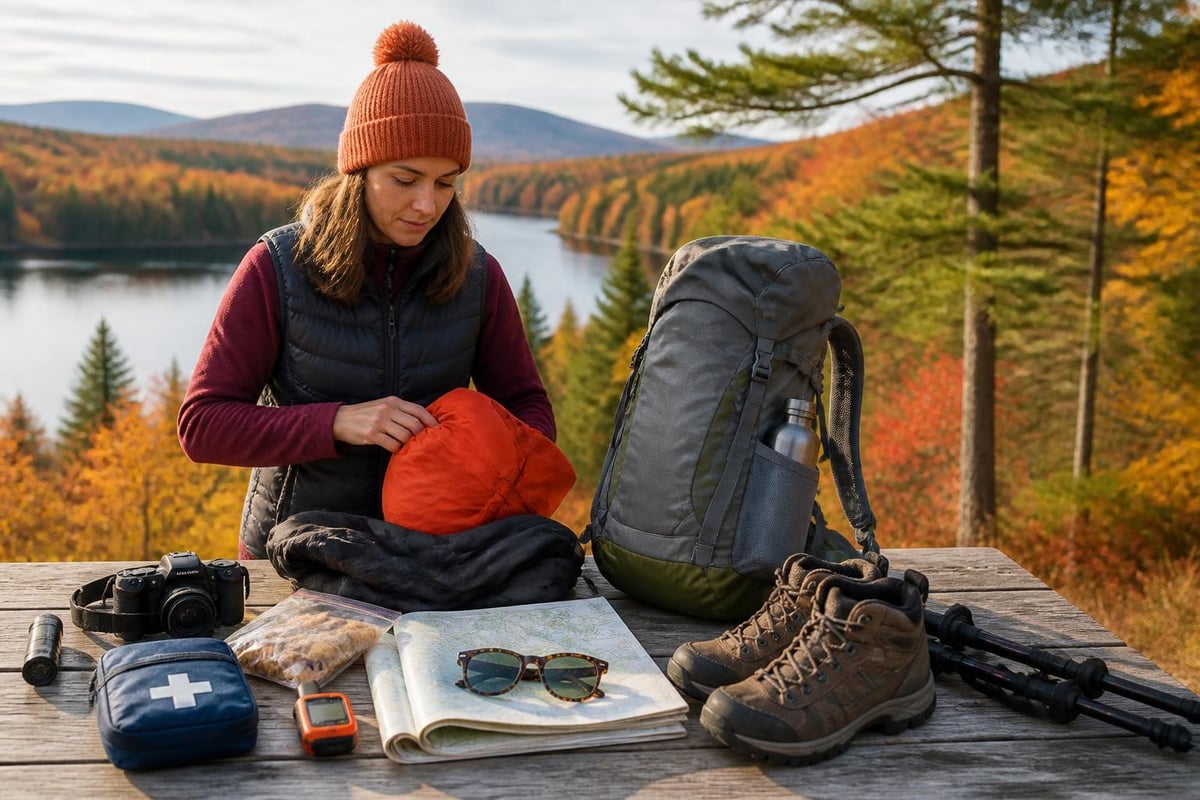Fall hiking preparation