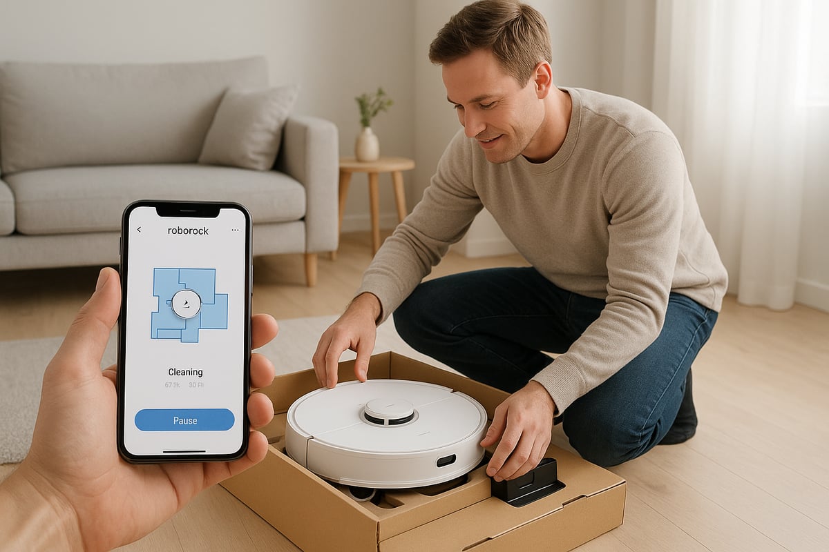 Kom i gang med Roborock Home – Fra Utpakking til Første Rengjøring