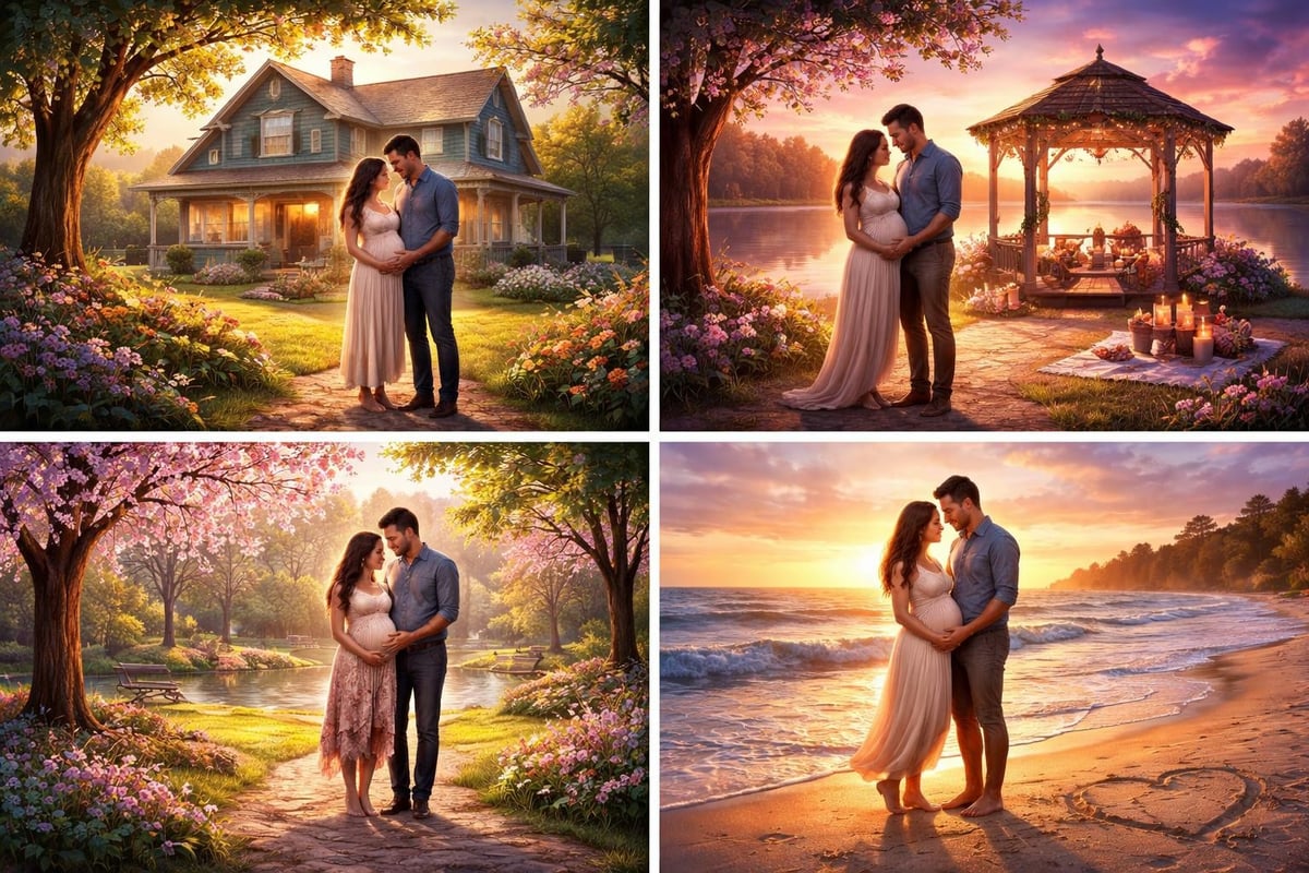 Outdoor maternity location ideas