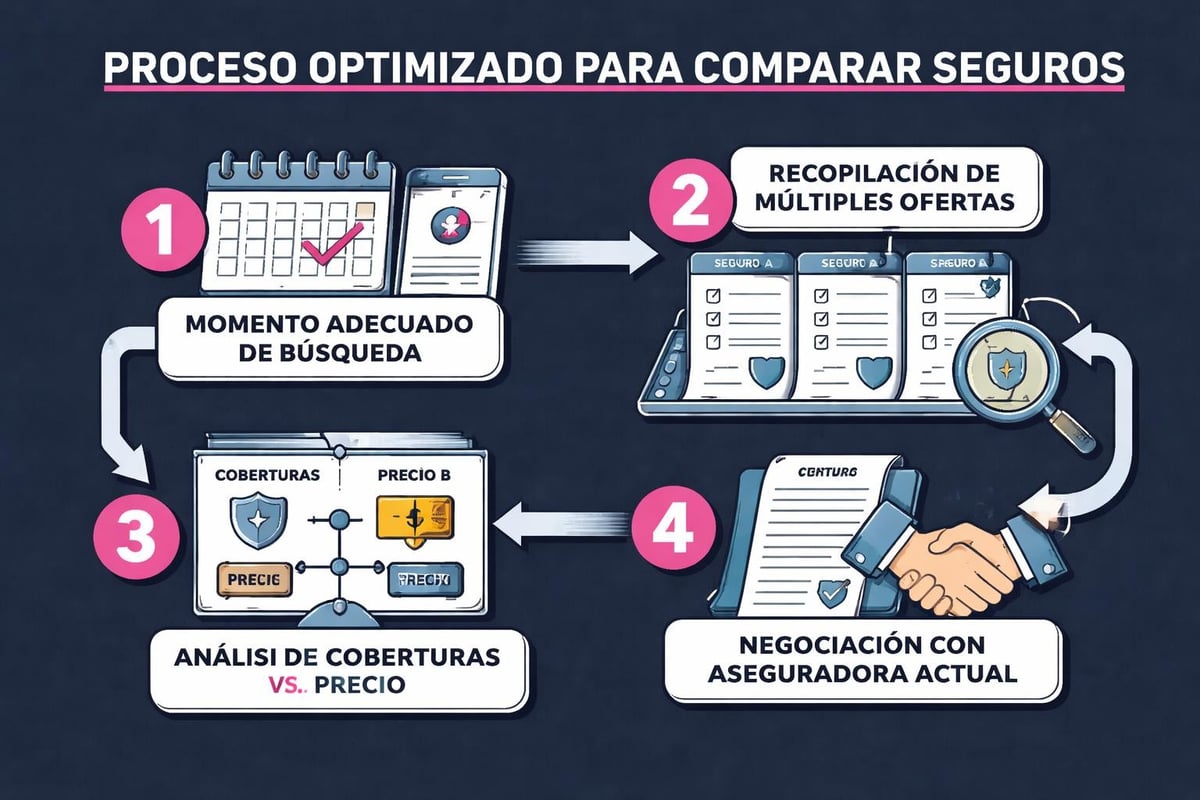Mejor Comparador de Seguros: Guía Completa 2026 4 Estrategia de comparación efectiva