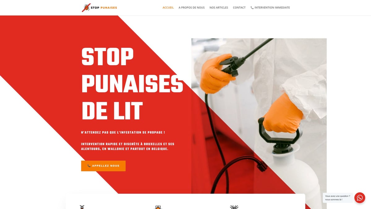 Guide 2026 : Traitement Pour Les Punaises Efficace et Durable - STOP PUNAISES : Votre expert en extermination de punaises de lit en Belgique