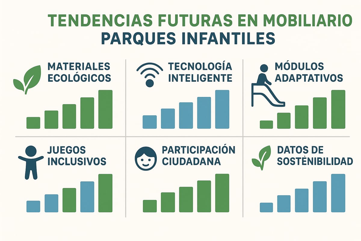 Innovación y Tendencias Futuras en el Mobiliario de Parques Infantiles