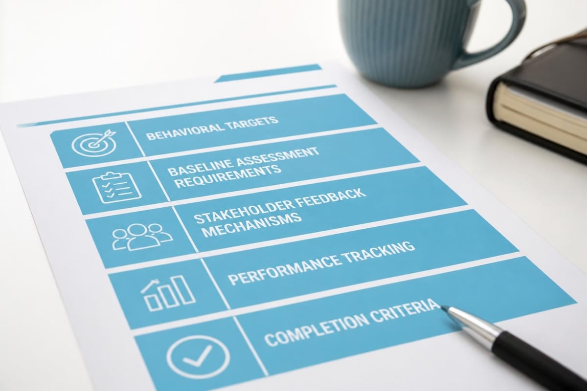 Coaching contract framework