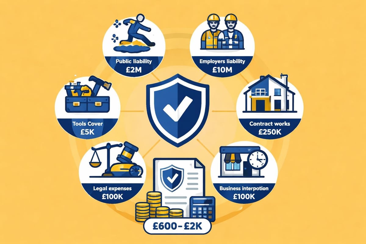 Contractors combined insurance infographic Contractors combined insurance infographic