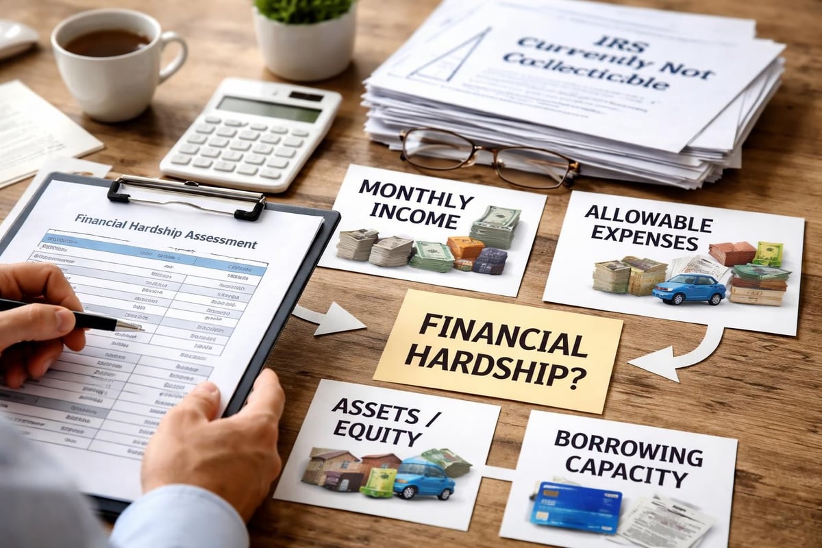 IRS financial analysis process