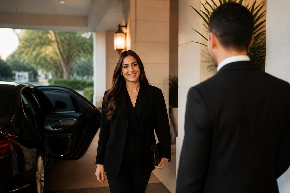 Professional escort booking process