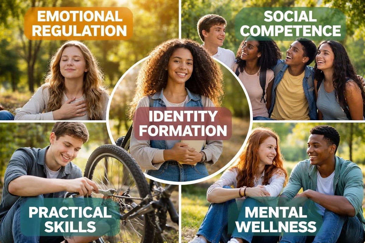 Categories of teen development support