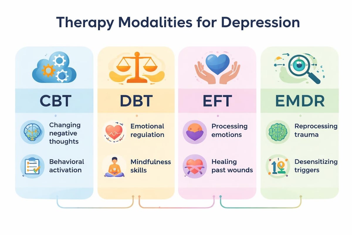 Depression counselling approaches
