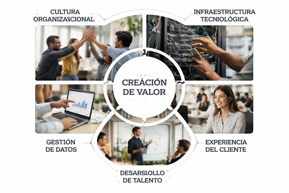 Pilares de transformación digital
